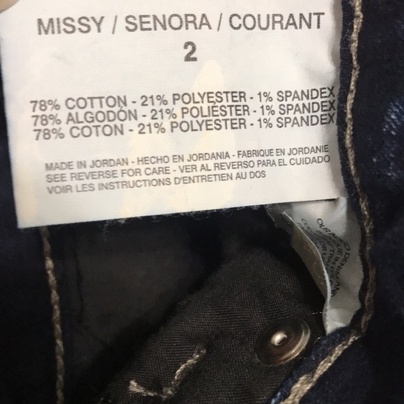 Vintage America Boho Jean Shorts Size 2/26 - Picture 10 of 12